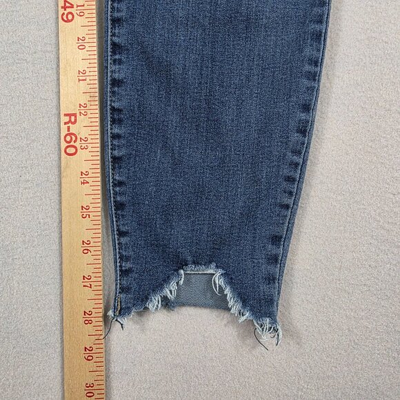 KUT from the Kloth Jeans Womens 16 Blue Denim Carlo Ankle Skinny High-Rise - Picture 9 of 12